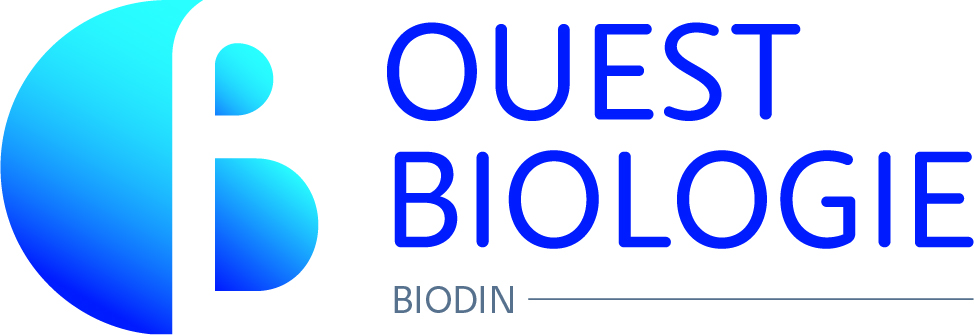 [OUEST BIOLOGIE] Logo Bloc Marque BIODIN