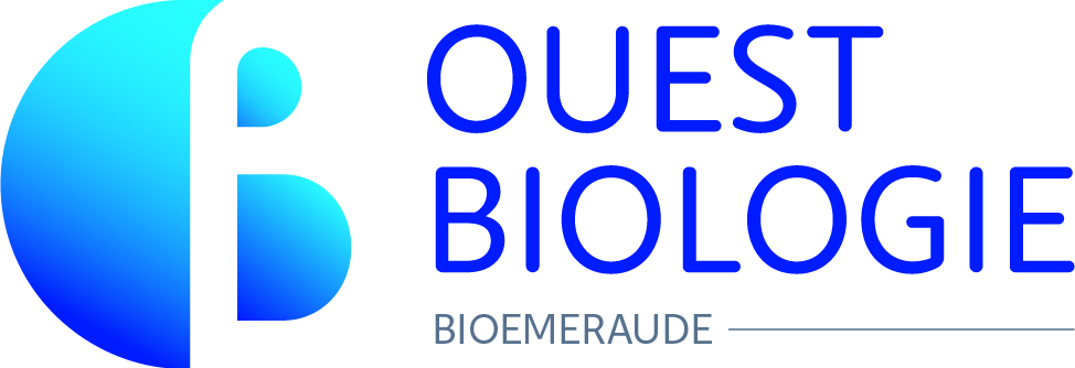 [OUEST BIOLOGIE] Logo Bloc Marque BIOEMERAUDE